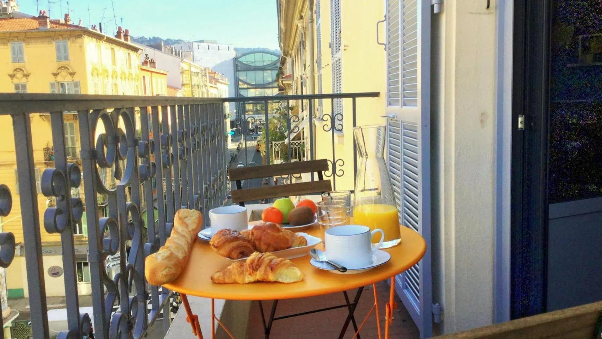 Ze Perfect Place - Elegant Appartement Avec Terrasse - Promenade Des Arts Nicea Francja